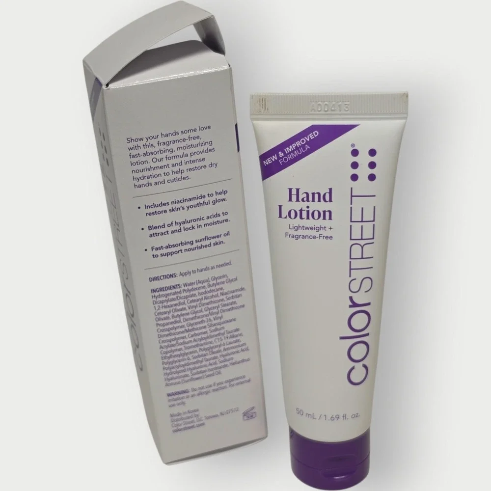 New ColorStreet‎ Hand Lotion - Lightweight And Fragrance Free 1.69 oz SHIPS FREE